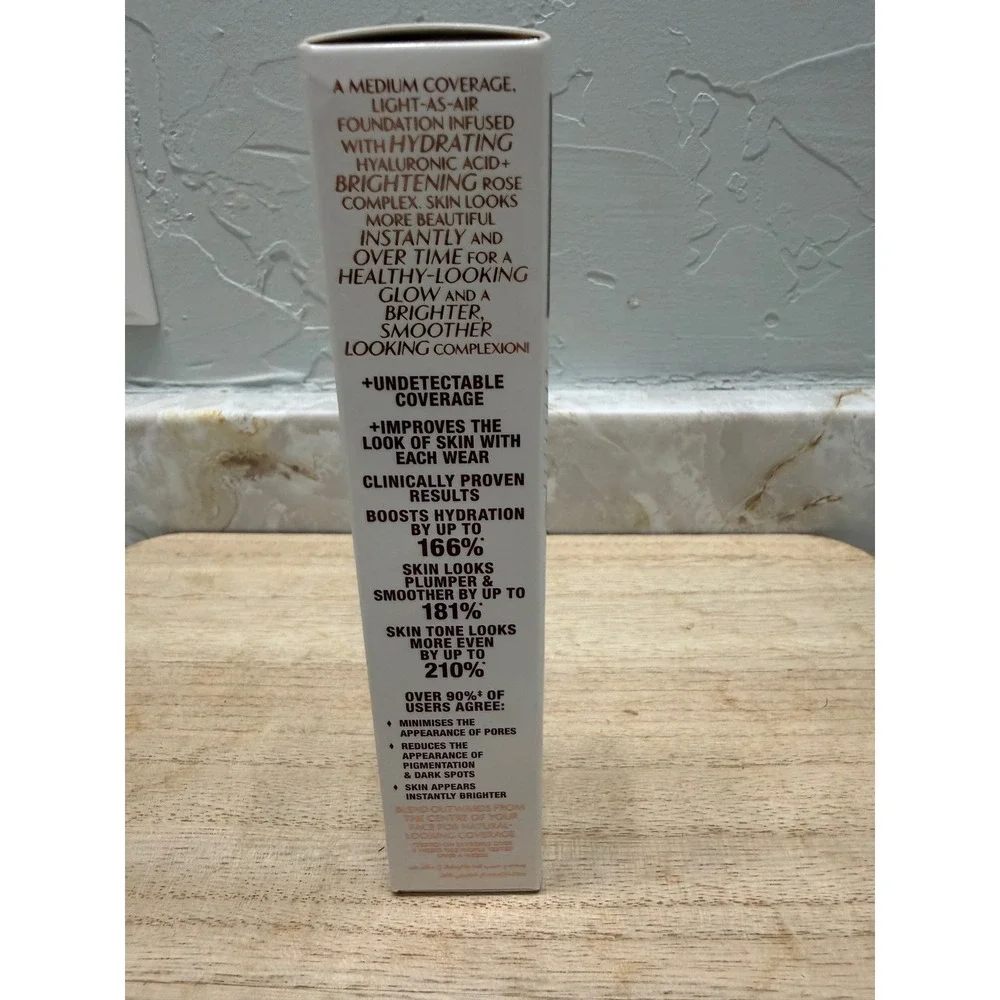 Charlotte‎ Tilbury Beautiful Skin Foundation 2 Neutral 1oz Medium Coverage New